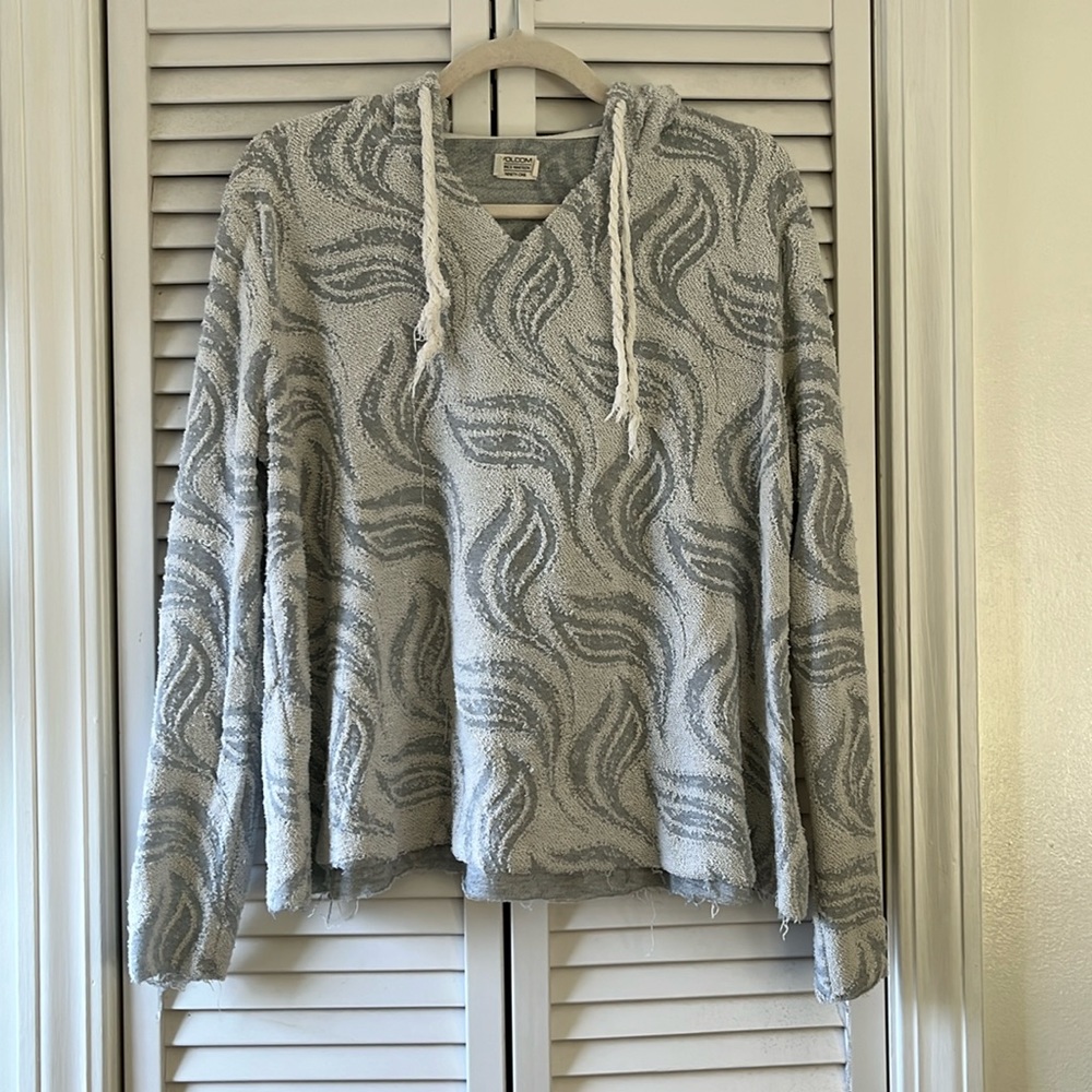 Volcom Distressed Terry Hoodie